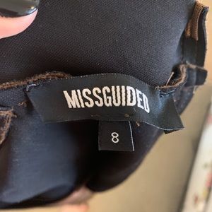 One of a kind velvet studded dress